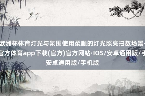 欧洲杯体育灯光与氛围使用柔顺的灯光照亮扫数场景-世博官方体育app下载(官方)官方网站·IOS/安卓通用版/手机版