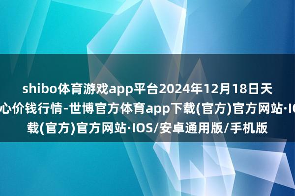 shibo体育游戏app平台2024年12月18日天津市金钟河蔬菜营业中心价钱行情-世博官方体育app下载(官方)官方网站·IOS/安卓通用版/手机版